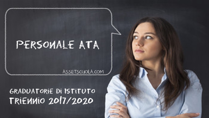 Graduatorie di Istituto Personale ATA triennio 2017/2020