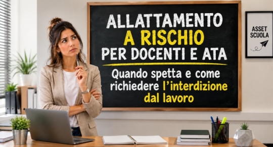 Allattamento a rischio per docenti e ATA Quando spetta e come richiedere l’interdizione dal lavoro