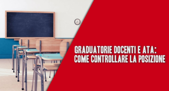Graduatorie Docenti e ATA: Come controllare la posizione