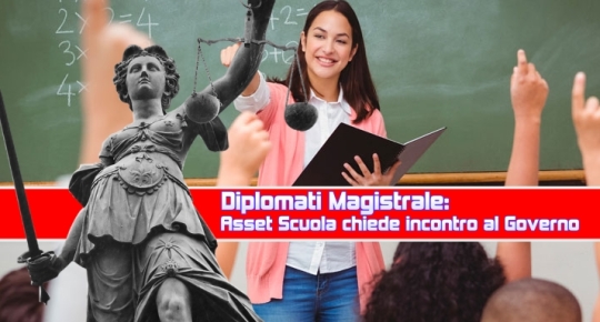 Diplomati Magistrale: Asset Scuola chiede incontro al Governo