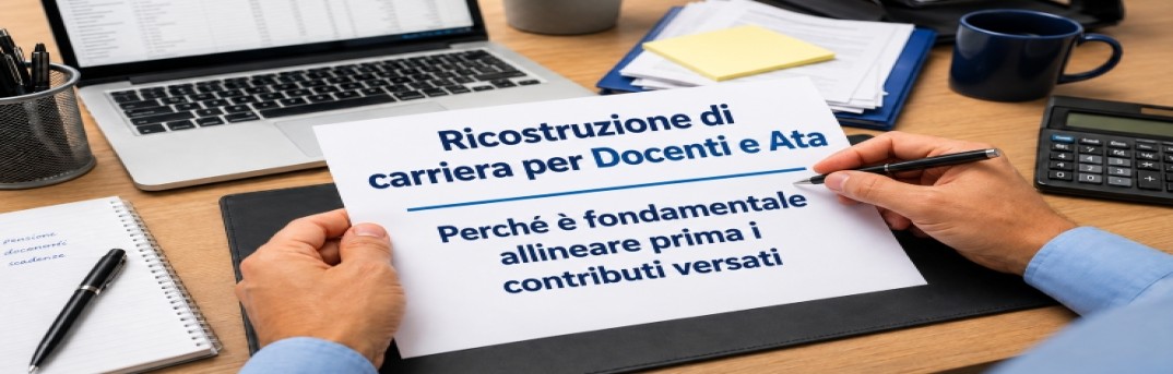 Ricostruzione di carriera per Docenti e Ata 