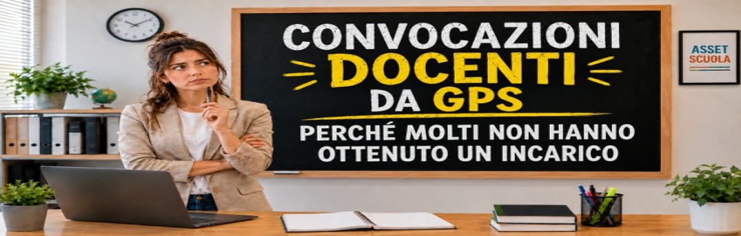 Convocazioni docenti da Gps 