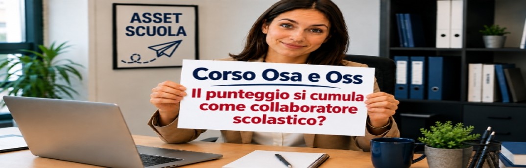 Corso Osa e Oss Il punteggio come collaboratore scolastico