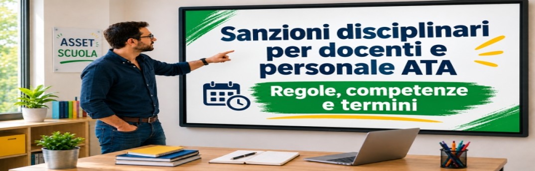 Sanzioni disciplinari per docenti e personale ATA Regole