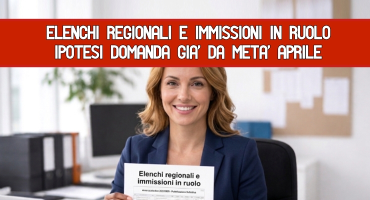 Elenchi regionali e immissioni in ruolo