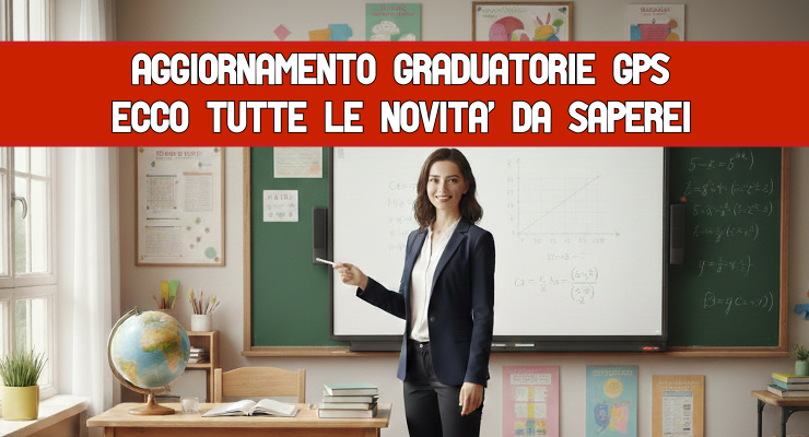 Aggiornamento graduatorie GPS 