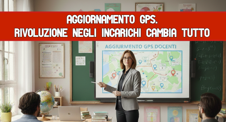 Aggiornamento GPS. Rivoluzione negli incarichi 