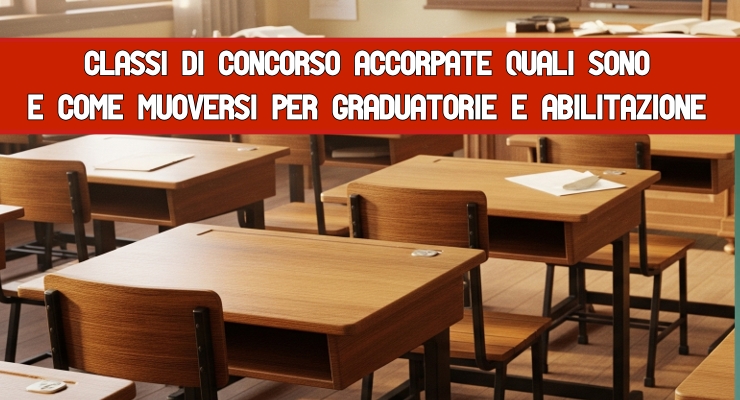 Classi di concorso accorpate 