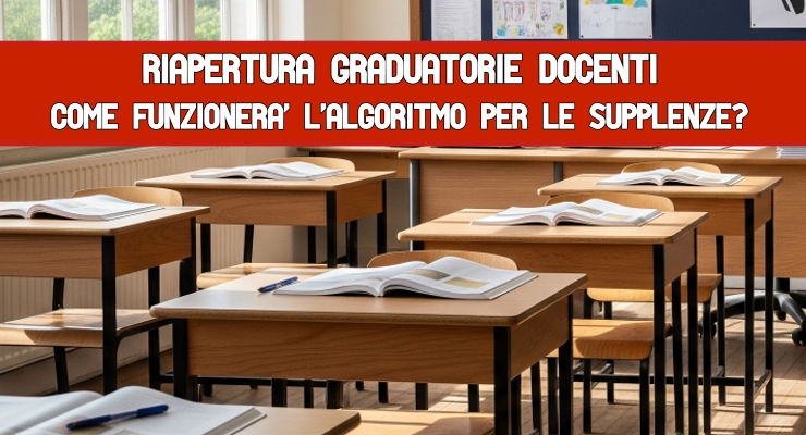 Riapertura graduatorie docenti 