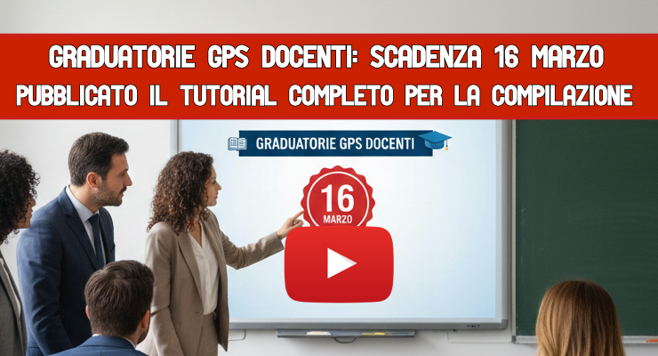 Graduatorie GPS Docenti: