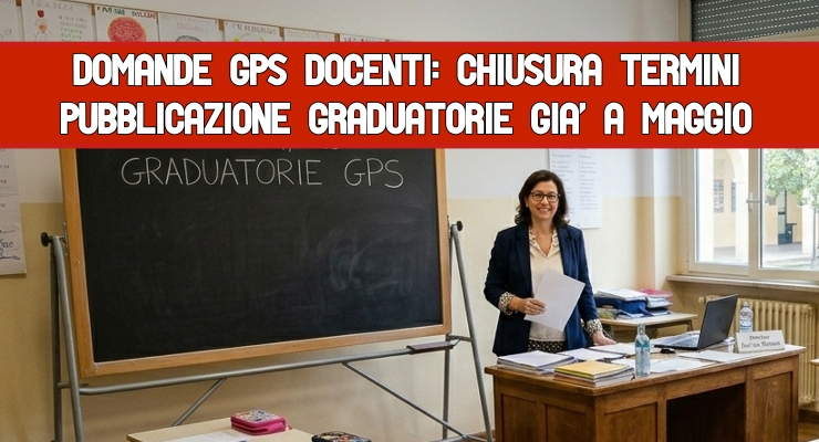 Domande GPS Docenti: 