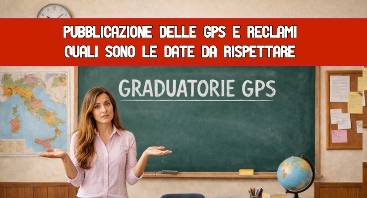 Pubblicazione delle GPS e reclami 