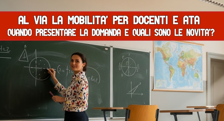 Al via la mobilità per Docenti e Ata