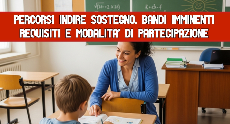 Percorsi Indire Sostegno Bando