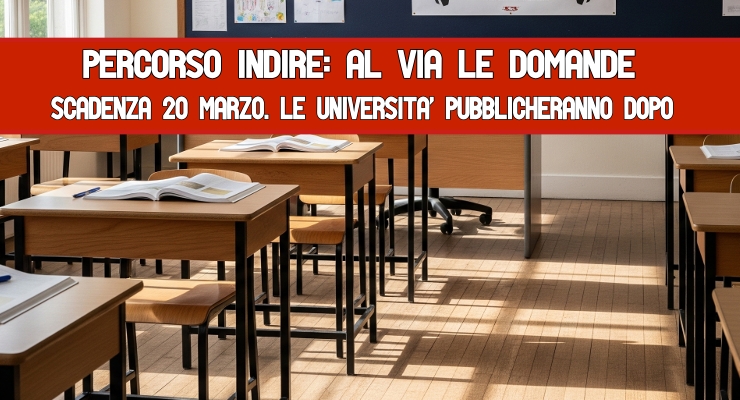 Percorso Indire: al via le domande