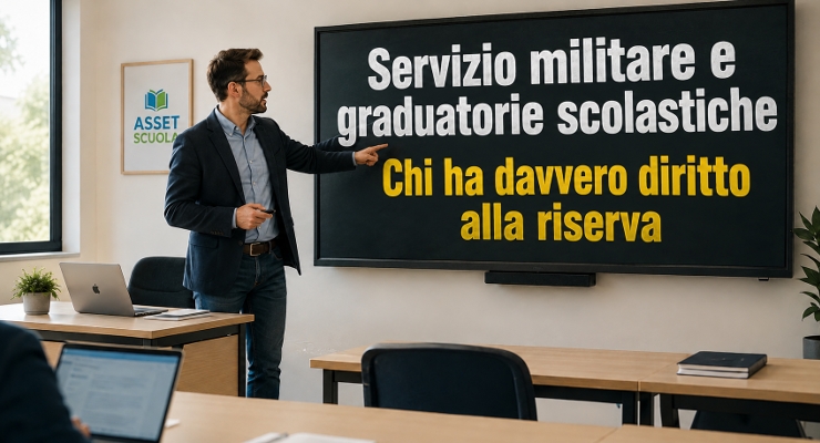 Servizio militare e graduatorie scolastiche
