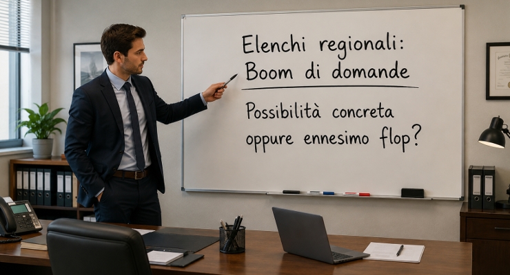 Elenchi regionali: Boom di domande Possibilità 