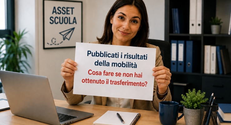 Pubblicati i risultati della mobilità Cosa fare se non hai ottenuto il trasferimento?