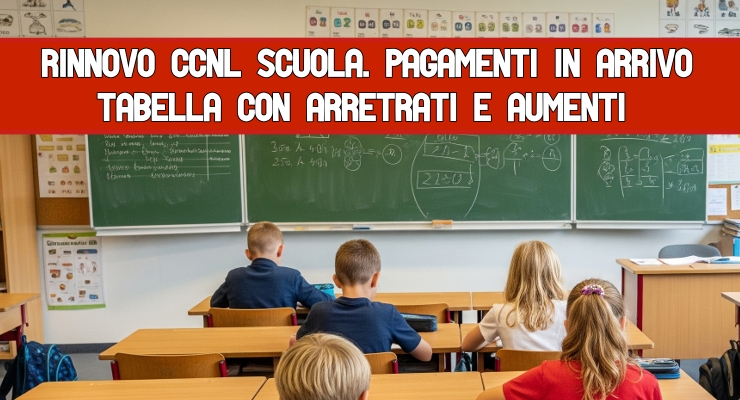Rinnovo CCNL Scuola. 