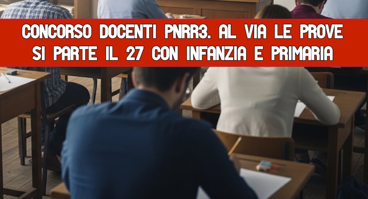 Concorso docenti PNRR3.