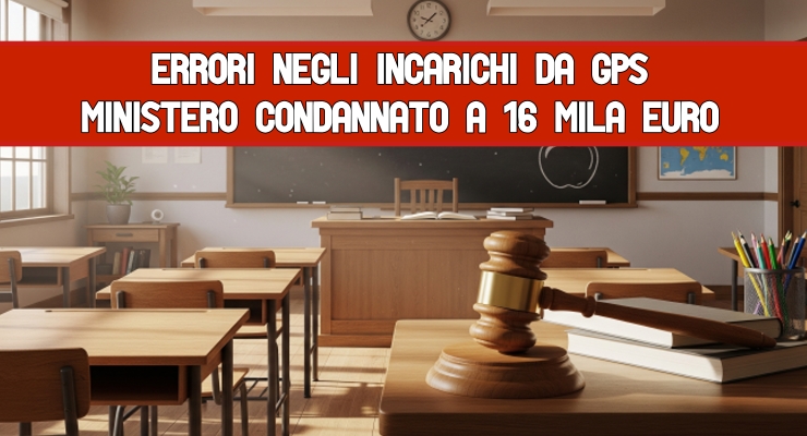 Errori negli incarichi da Gps Ministero condannato