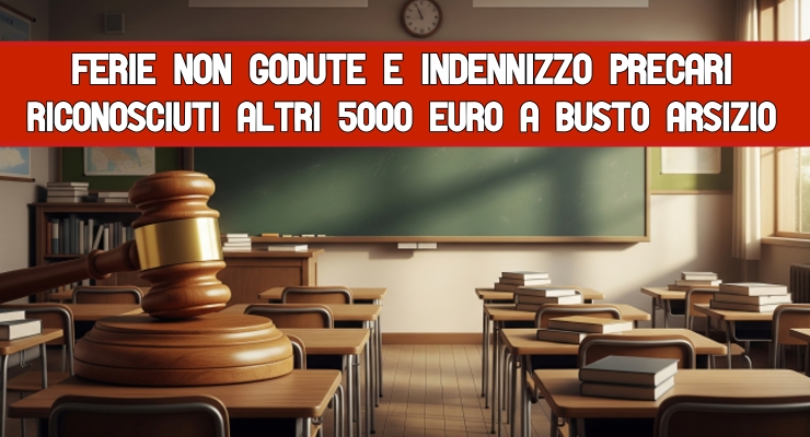 Ferie non godute e indennizzo precari 