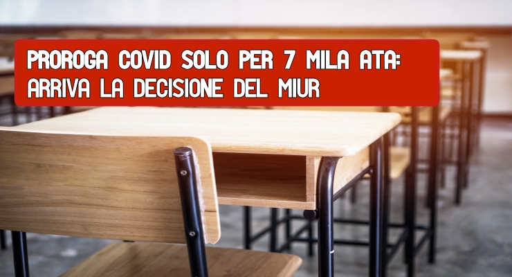 Proroga Covid solo per 7 mila Ata
