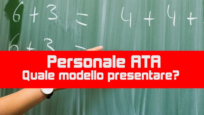 Personale ATA: modello