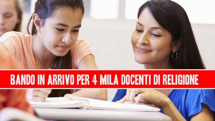 4 mila Docenti di Religione